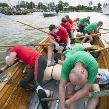 twee teams op podium in Makkum